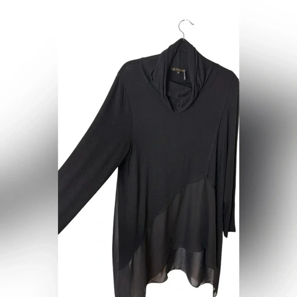 JANE & JOHN Tricotto,dress,L/XL sweater dress,sheer,asymmetrical,Whimsigoth,goth - Picture 2 of 16